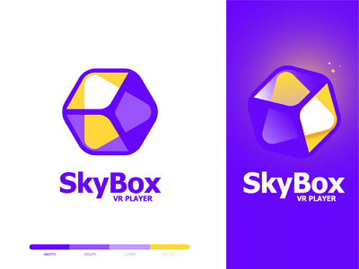 Logo Design | Sky Box branding design flat icon illustration logo minimal ui ux vector