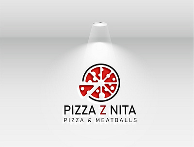 Pizza Logo animal animal logo branding design flat icon illustration logo minimal mockup psd vector
