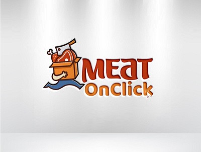 MeatonClick Logo Design 3d animation branding graphic design logo motion graphics