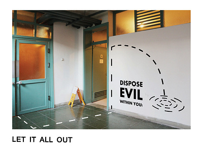 Toilet Sign branding dispose evil icon landmark metu node pee region sign signage toilet