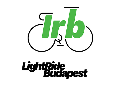 LightRide Budapest - logo, 2021 logo