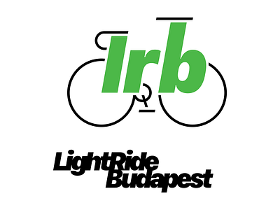 LightRide Budapest - logo, 2021