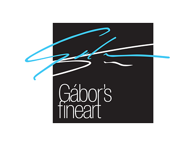 Gábor's Fineart - logo, 2014 logo