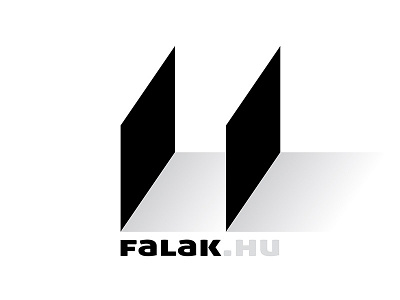 falak.hu (walls) - logo, 2015 logo
