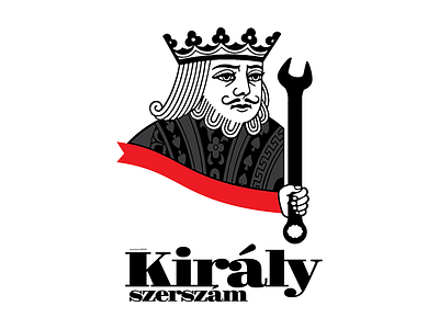 Király szerszám (King Tools) - logo, 2016