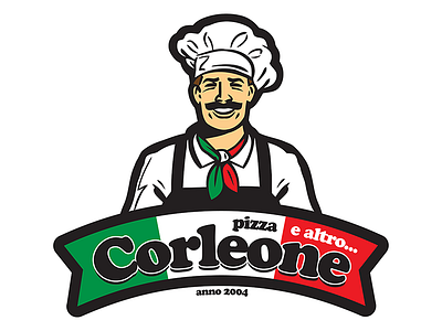 Pizza Corleone - logo, 2016