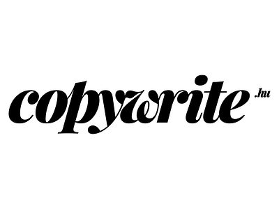 copywrite.hu - logo, 2017 logo