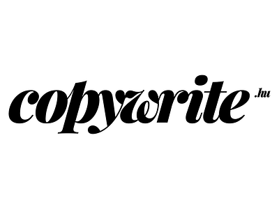 copywrite.hu - logo, 2017