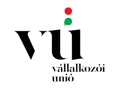 Vállalkozói Unió (Entrepreneur Union) - logo, 2017 logo