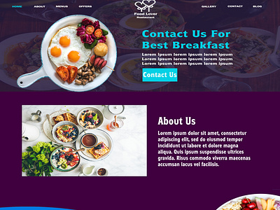 hotel food website