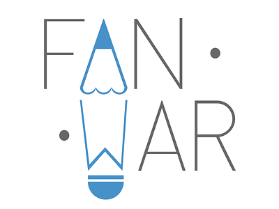 FanWars logo design logo