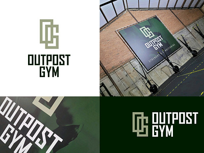 Outpost Gym - logodesign