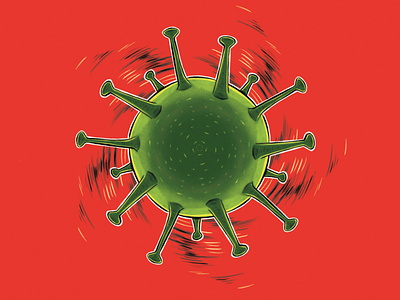 Corona virus 2020 bo-danique bodanique corona corona virus coronavirus design earth illustration