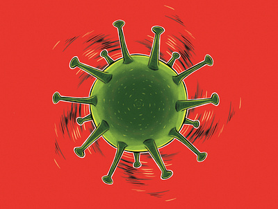 Corona virus 2020 bo danique bodanique corona corona virus coronavirus design earth illustration