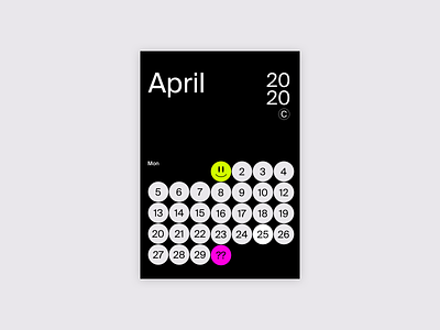 1 month 1 calendar #1 calendar calendar ui design illustration poster uxui vector