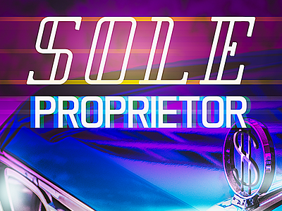 Sole Proprietor Cover Art bgm composing cool cover design money music rich rock sounddesign stockaudio track