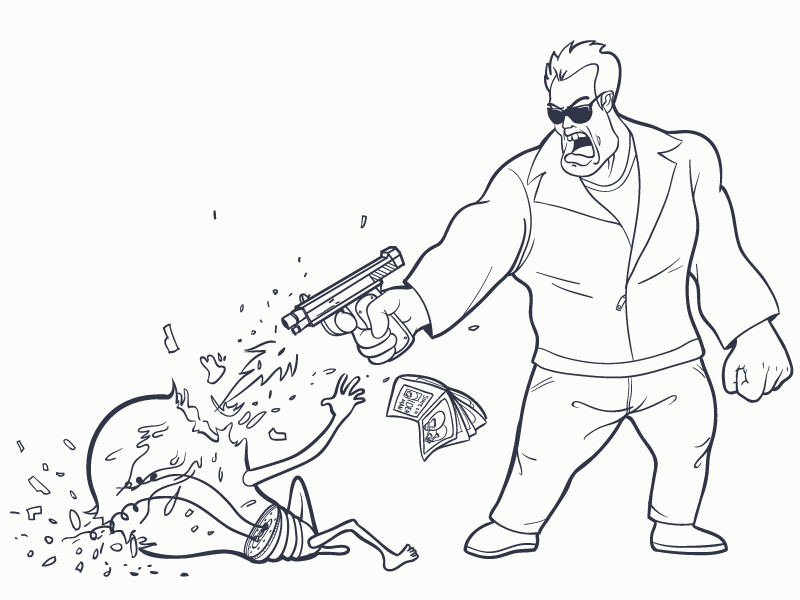 Lights Out! by Scott Porembski on Dribbble