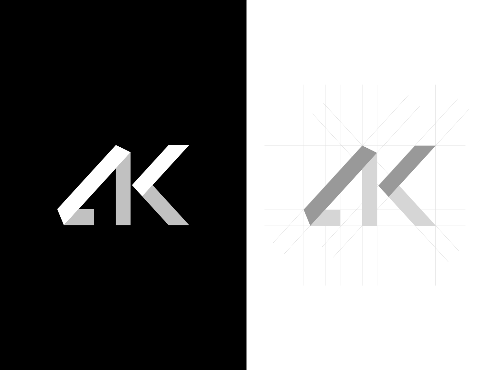 AK Logo by Abhishek K on Dribbble