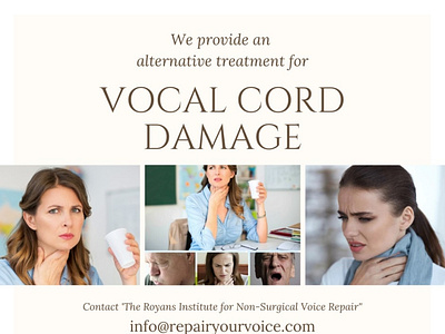 Treat Your Vocal Cord Injury Via Non-Surgical Method by The Royans ...