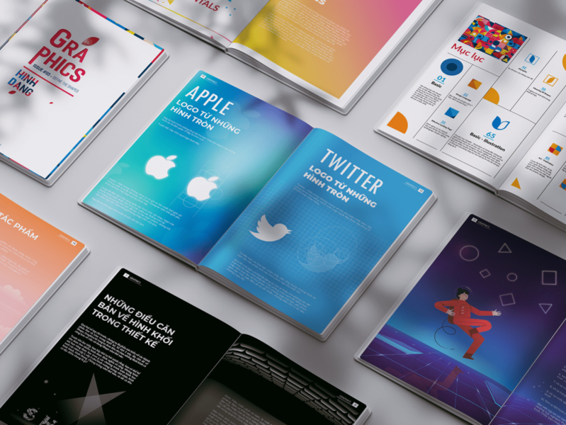 Brochure Define The Shapes ( Redesign Vs) by VANH on Dribbble