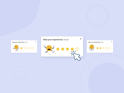 Rating components cards component design design system e commerce ecommerce feedback figma happy productdesign rate rating review review card ui uidesign uiux ux uxdesign visual design