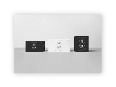 Agedfy beauty branding cosmetics logo packaging