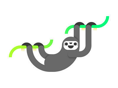 Stanislaus the Sloth illustration sloth