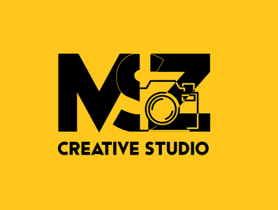 MSZ Creative Studio Logo animation app brand identity branding classic logo creative logo design graphic design icon illustration logo ui unique logo ux vector