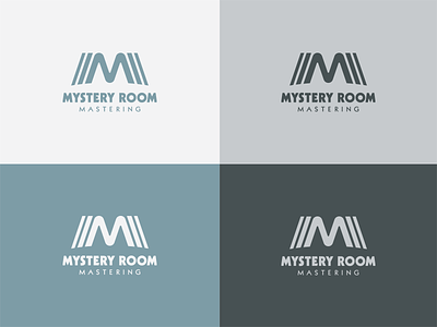 Mystery Room Mastering pt. 2 brand echo icon identity logo mastering mystery reverb room sound symbol wave