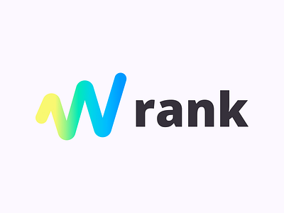 Wrank logo branding design icon logo web