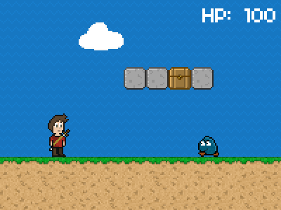 Hero 2 pixel pixel art