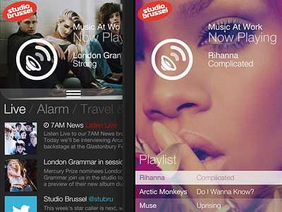 Radio App app icons iphone music radio speakers ui
