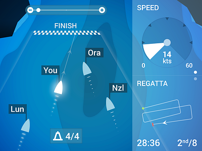 Vela Regatta Detail 5k android maps recon reconjet sailing vela wearable