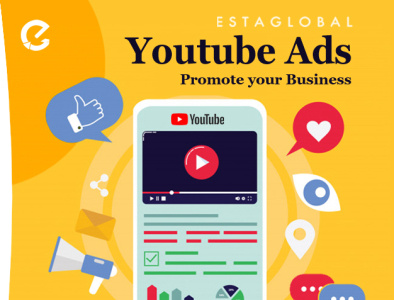 Promote your business with YouTube Ads. digital marketing digital marketing agency digital marketing company
