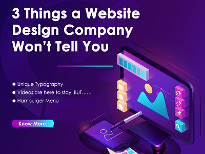 3 things a website design company won t tell you