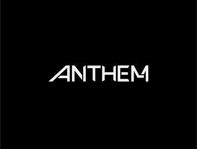 Anthem bioware branding concept design ea logo typography video game