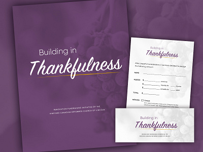 Building in Thankfulness