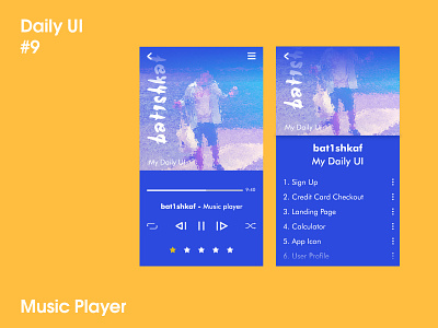 Day 9. Music Player daily ui music player ui ui