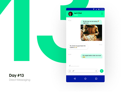 Day 13. Direct Messaging daily ui design figma interface ui