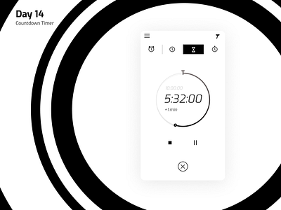 Day 14. Countdown Timer countdown timer daily ui figma interface ui
