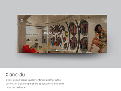 Xanadu Web UI design photos ui ux web xd