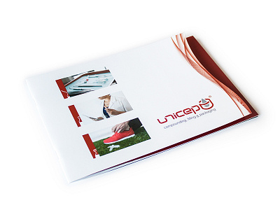 Unicep Booklet booklet custom deboss design diecut layout leave behind pamphlet print unicep