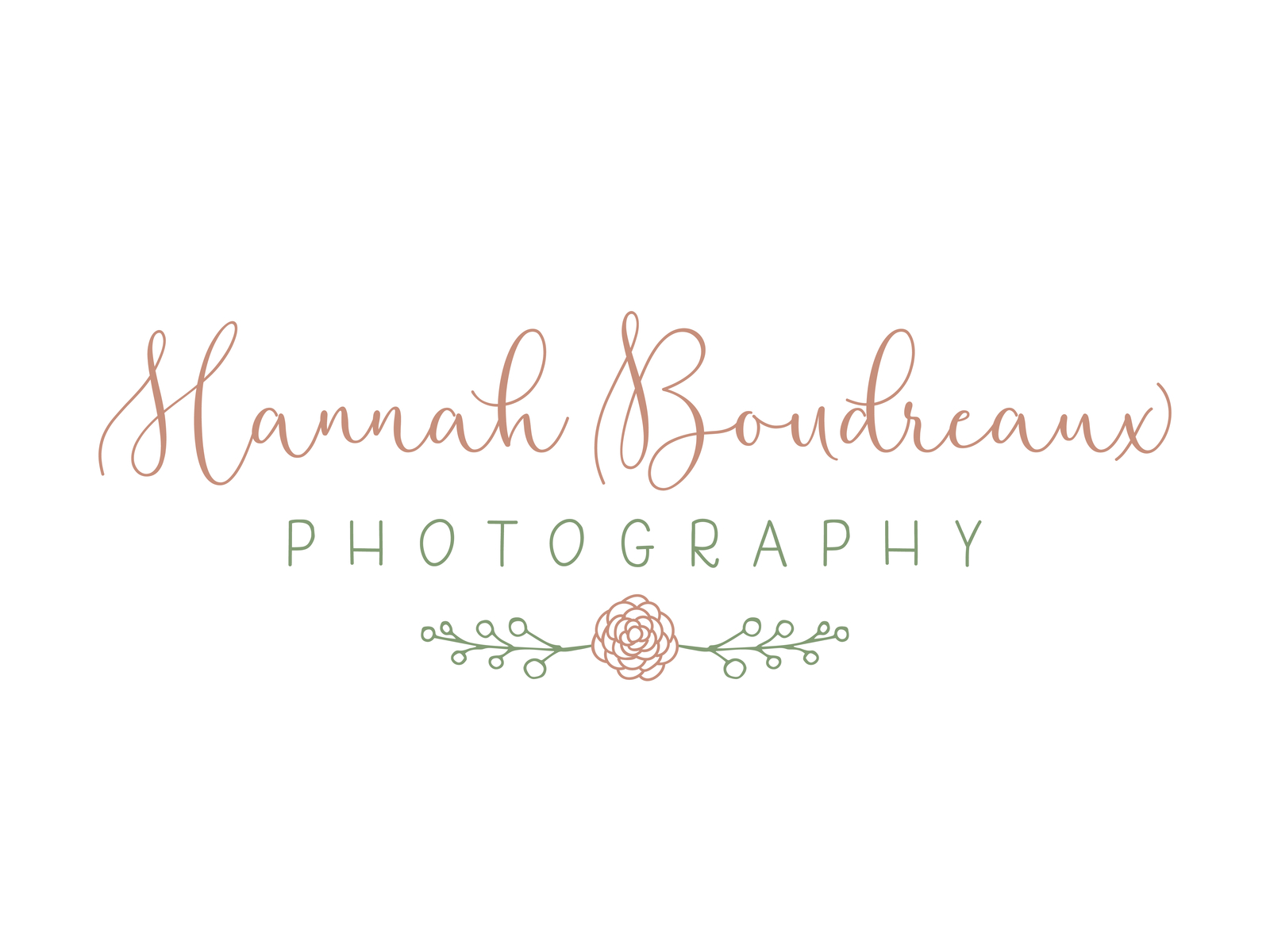 Hannah Boudreaux Photography Logo by Lindsey Nelissen on Dribbble