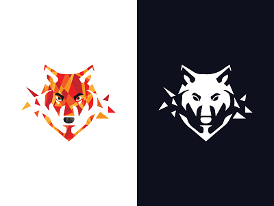 Wolf brand brand identity branding branding design design icon illustration logo logo design logo mark