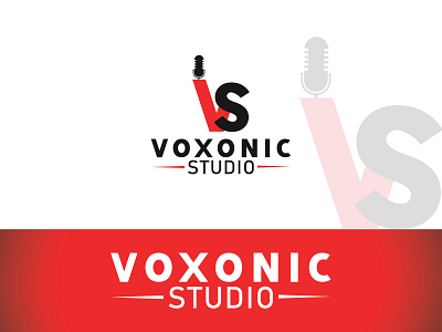 voxonic studio brand brand identity branding branding design design flat icon illustration logo logo design logo mark vector