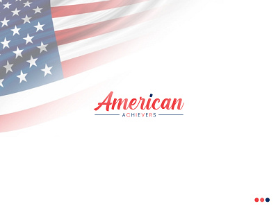 American Achievers Logo brand branding design logo logo design logo mark