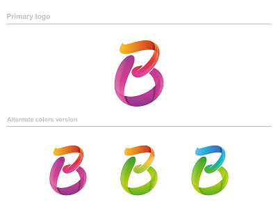 B Letter Logo b letter logo branding design letter logo logo design logo mark vector