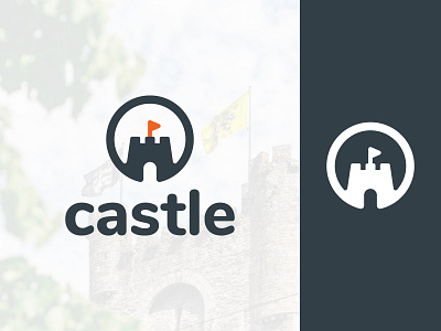 castle logo c logo castle logo logo logo design logo mark vector