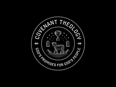 Covenant Theology 2020 pt. II badge engraving etching graphic design illustration illustrator line art logo peter voth design vector