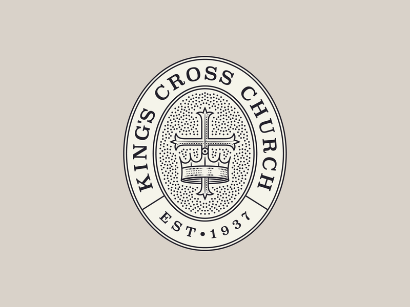 King's Cross Church pt. III branding engraving etching graphic design icon illustration illustrator line art logo peter voth design